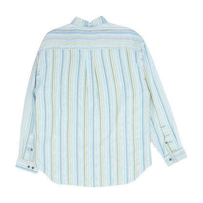 Multi Striped Long Sleeve Button Down