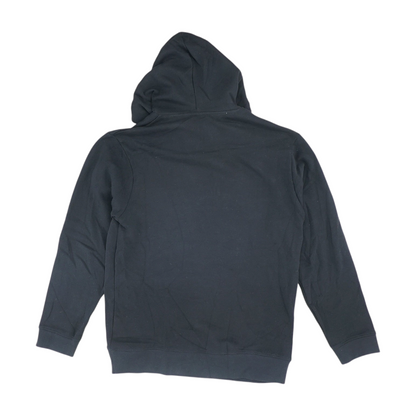 Black Solid Hoodie Pullover