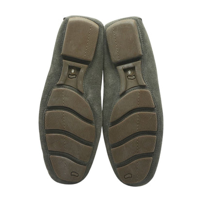 Gray Leather Loafer Dress Shoes