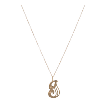 14K Yellow Gold Pendant Necklace