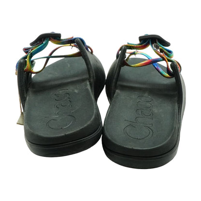 Black Tye Dye Rubber Chillos Slide