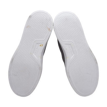 Gray Lace Up Casual Shoes