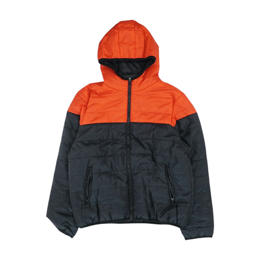 Black Color Block Jacket