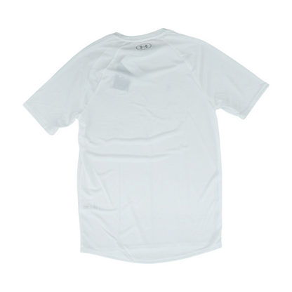 White Solid Active T-Shirt