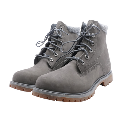 Gray Ankle Boots