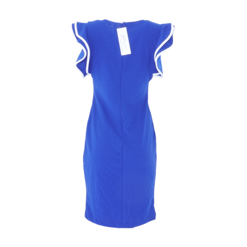 Blue Petite Midi Dress