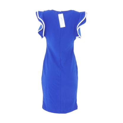 Blue Petite Midi Dress
