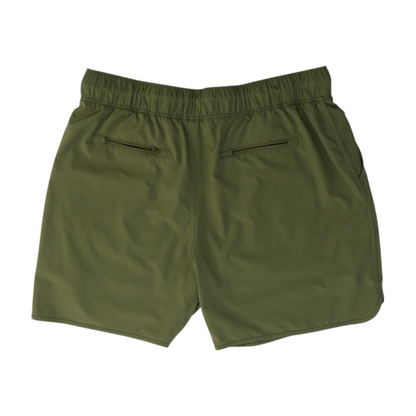 Green Active Shorts