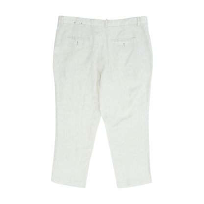 Cream Classic Pants