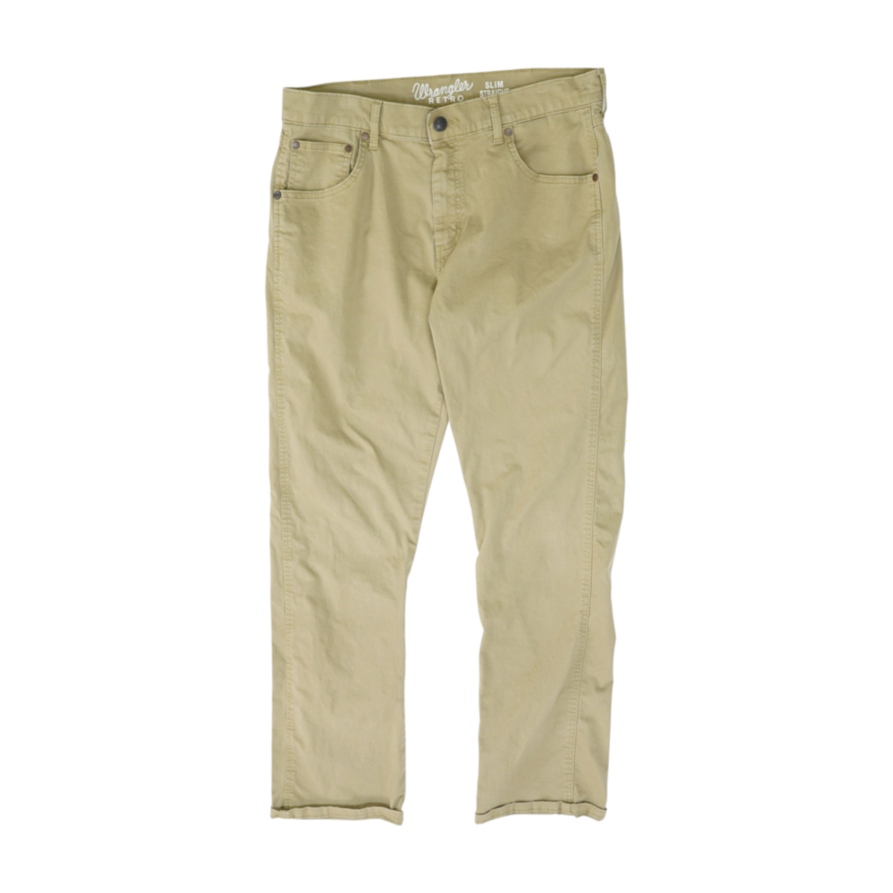 Khaki Slim Pants