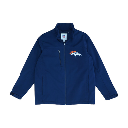 Navy Denver Broncos Solid Jacket