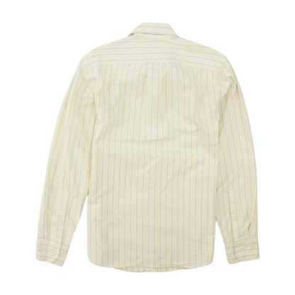 Yellow Striped Long Sleeve Button Down