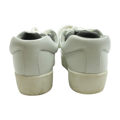 Retro Pro Leather Chunky Sneakers White Low Top Athletic Shoes