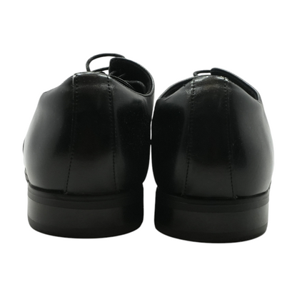 Black Lace-Up Dress Shoes