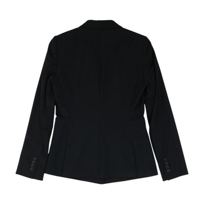 Black Solid Blazer