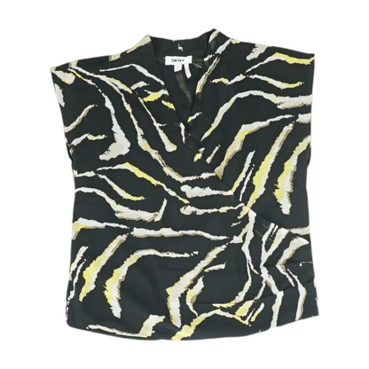 Black Print Blouse