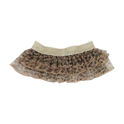 Brown Animal Print Cover-Up