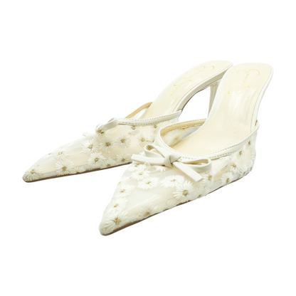 Beige Stiletto Heels