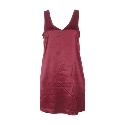 Maroon Mini Dress