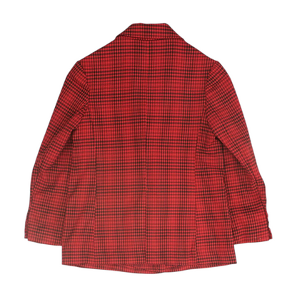 Red Check Blazer
