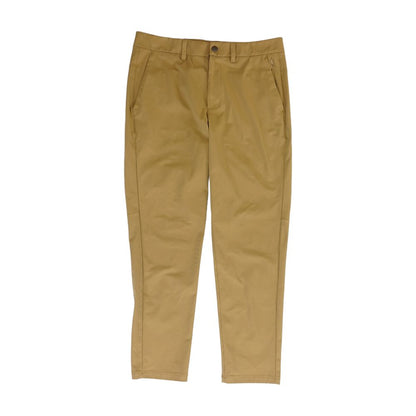 Khaki Solid Chino Pants