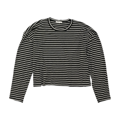 Black Striped Blouse