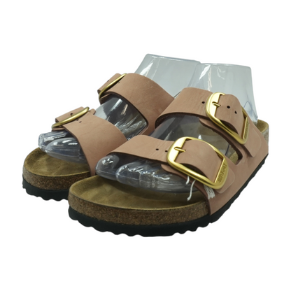 Birkenstock Mauve Flat Sandals – Image 2