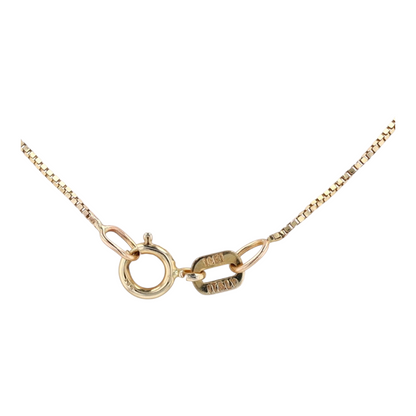 14K Yellow Gold Pendant Necklace