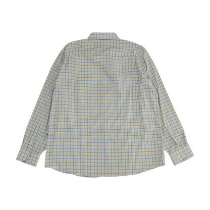 Multi Check Long Sleeve Button Down