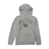 Gray Washington Huskies Solid Hoodie Pullover