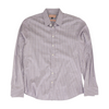 Purple Check Long Sleeve Button Down