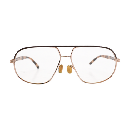 Gold Maxwell Aviator Prescription Eyewear