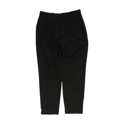 Black Solid Pants