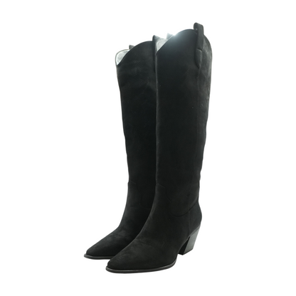 Black Knee-High Boots