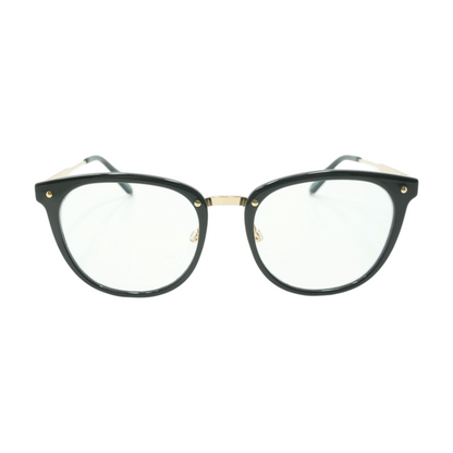 Black Last Word Round Prescription Eyewear