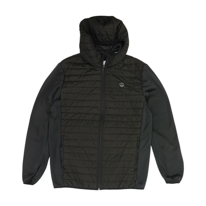 Black Solid Active Jacket