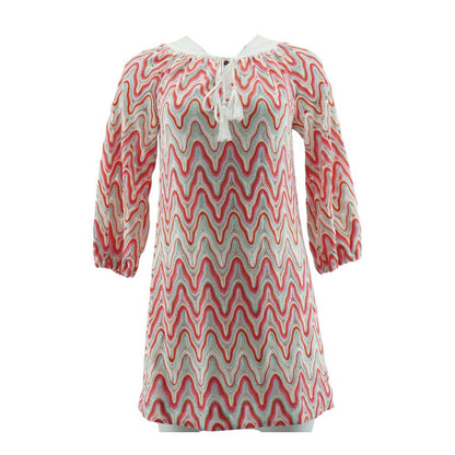 Multi Graphic Midi Dress