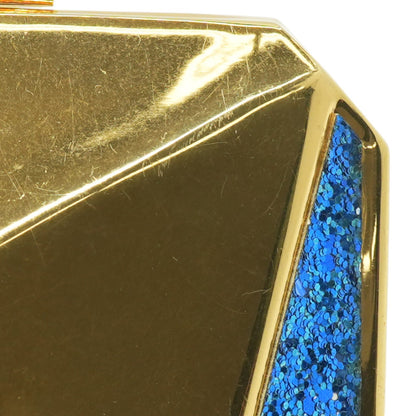 Kotur Pearce Minaudiere in Gold with Multicolor Glitter – Image 6