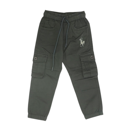 Charcoal Chino Pants