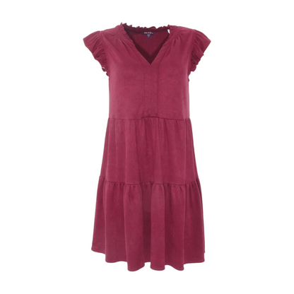 Maroon Mini Dress