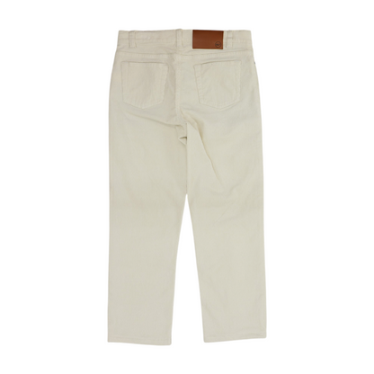 Beige 5-Pocket Pants