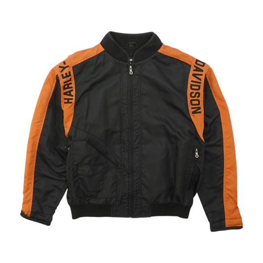 Black Color Block Jacket