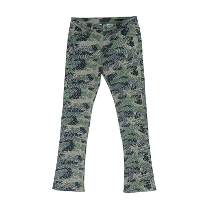 Green Camo Regular Jeans