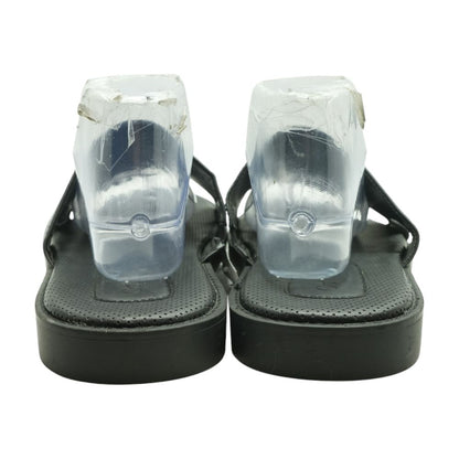 Black Casual Slide Sandals