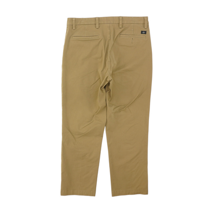 Khaki Straight Pants