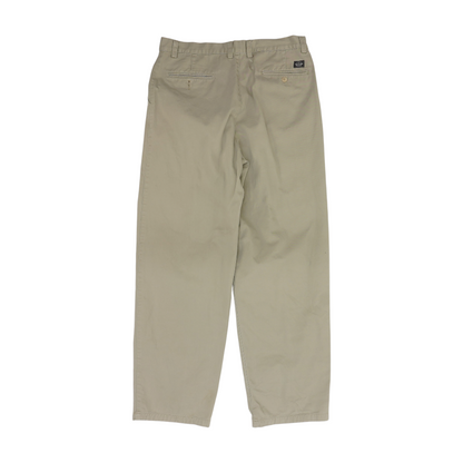 Beige Regular Pants