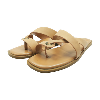 Brown Flat Sandals