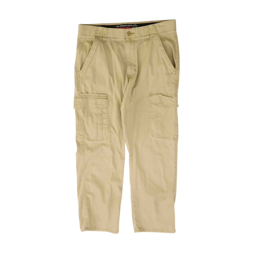 Khaki Straight Pants