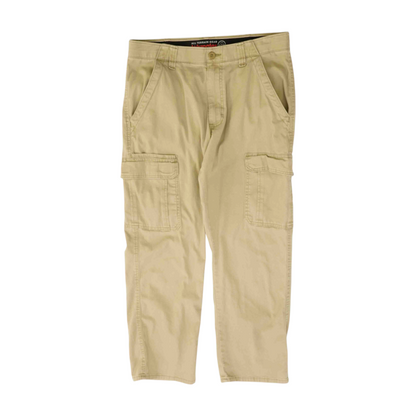 Khaki Straight Pants