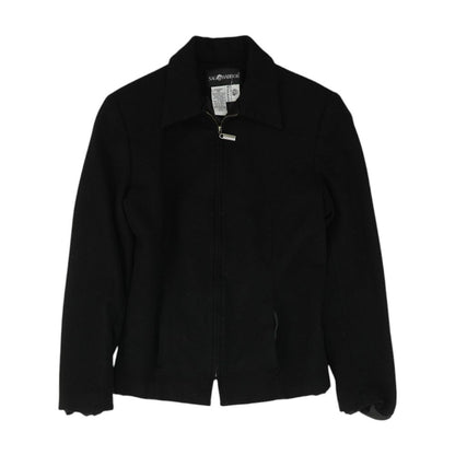 Vintage Wool Black Jacket